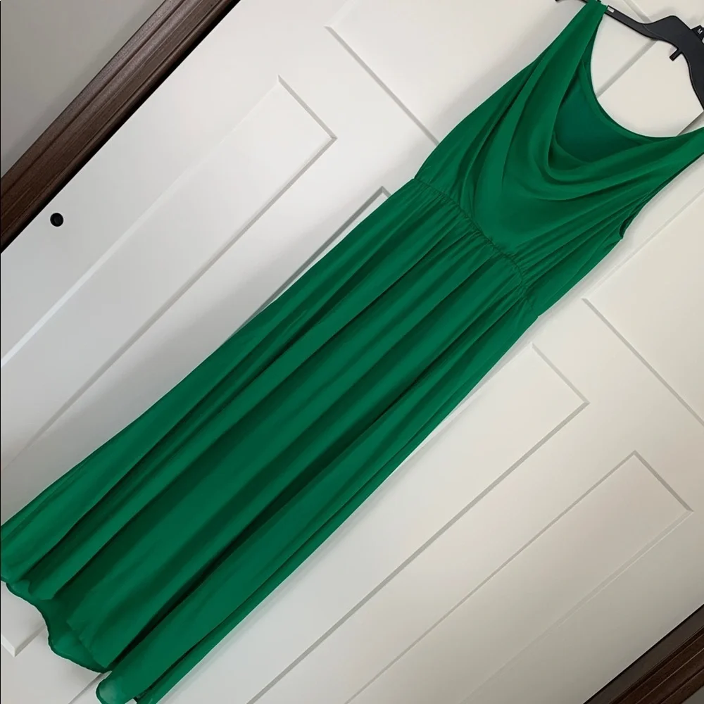 {Gianni Bini} Vibrant Green Maxi Dress